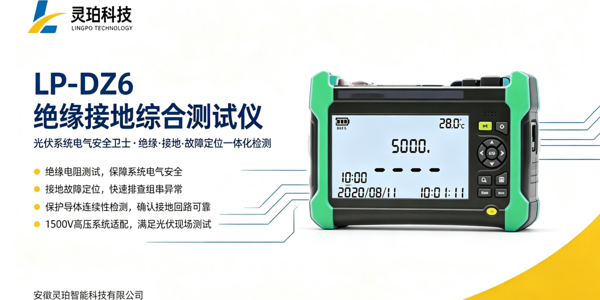 光伏绝缘隐患如何排查？灵珀绝缘接地综合测试仪 LP‑DZ6深度测评
