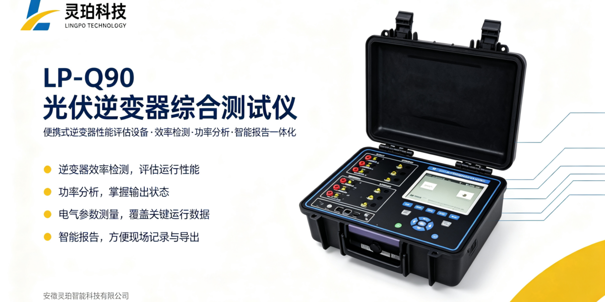 逆变器真实效率如何实测？灵珀逆变器效率测试仪 LP‑Q90深度测评